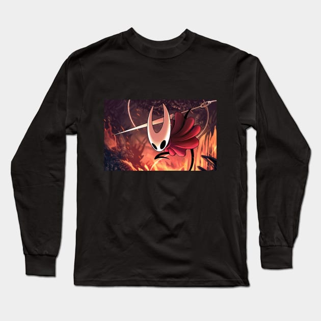 Hornet from Hollow Knight Silksong Long Sleeve T-Shirt by Lollik